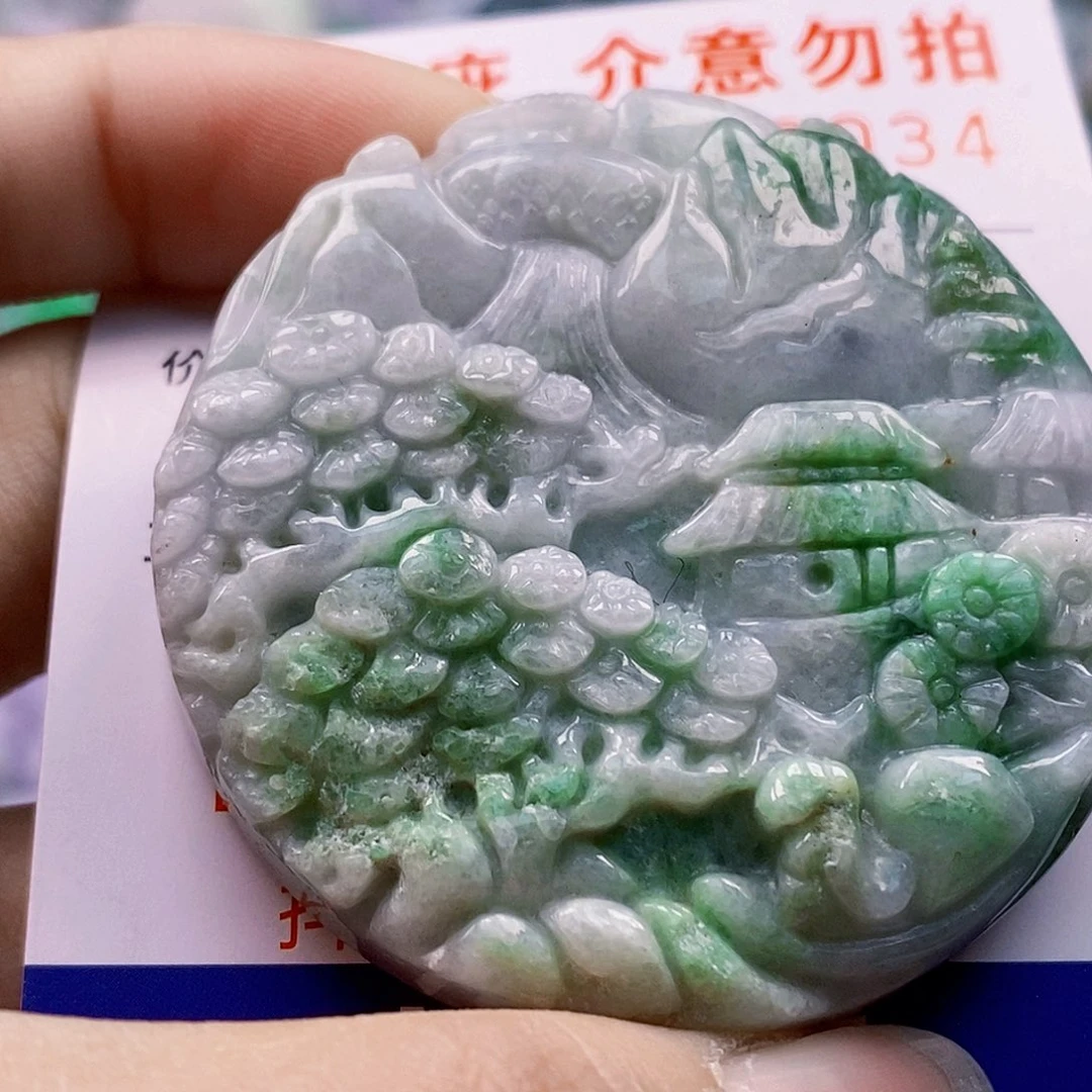 吊坠(不含链)未镶嵌翡翠