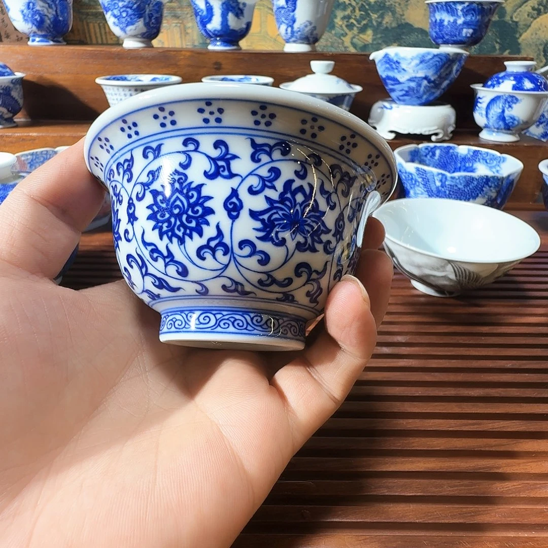 吹***发泥塑主人杯手工手绘