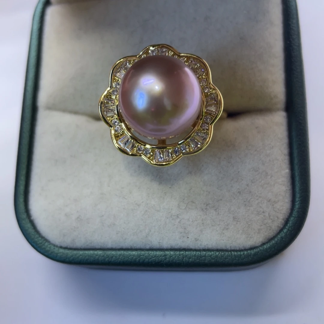 淡水珍珠未镶嵌戒指