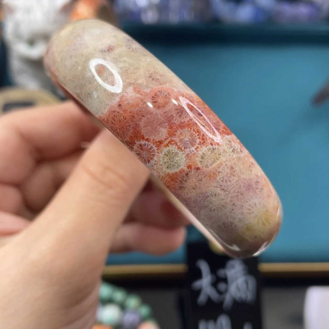 未镶嵌手镯硅化玉