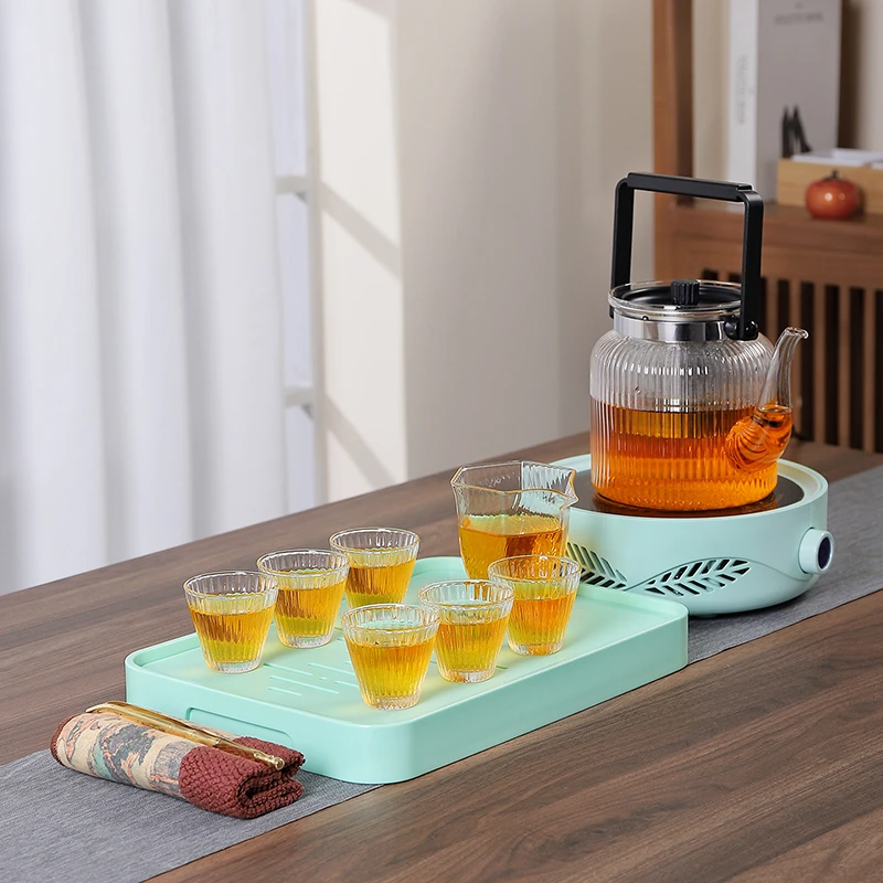 家用煮茶烧水商用泡茶炉玻璃煮茶壶大功率围炉煮茶清凉一夏凉水壶