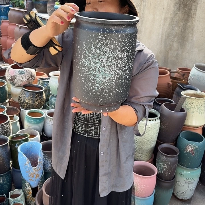 口20高30一个盆子。