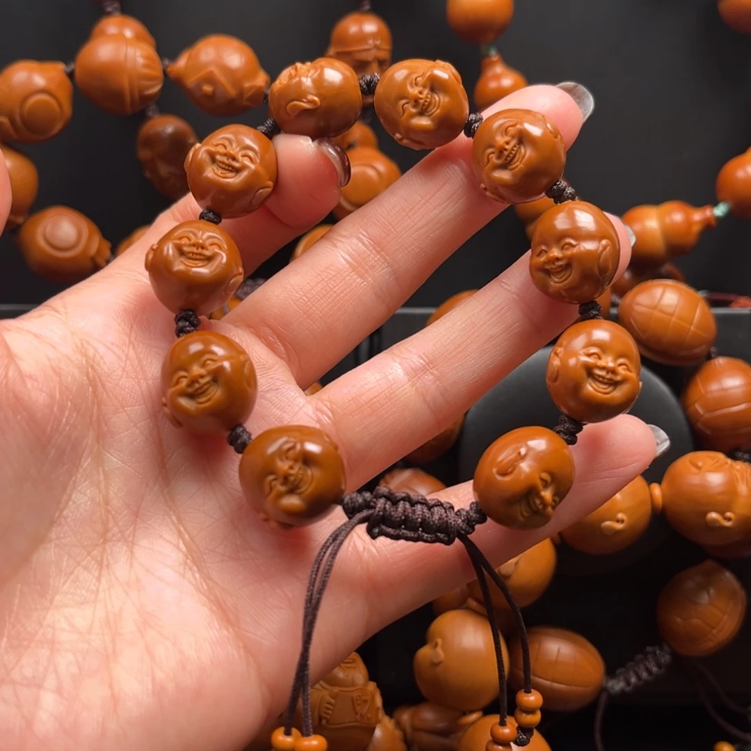 想***由手串橄榄核十分开心