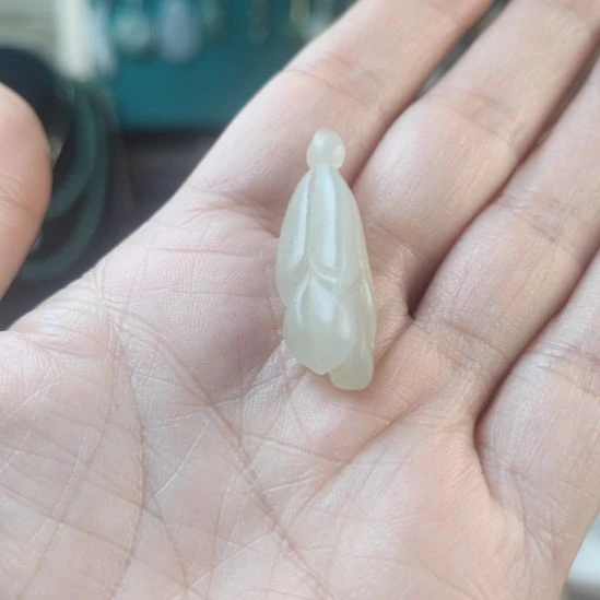 和田玉（青玉）未镶嵌颈饰