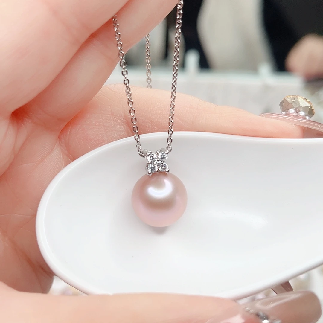 吊坠(赠链)淡水珍珠合金