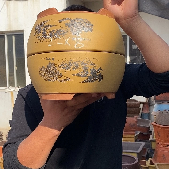 花盆紫砂紫砂花盆
