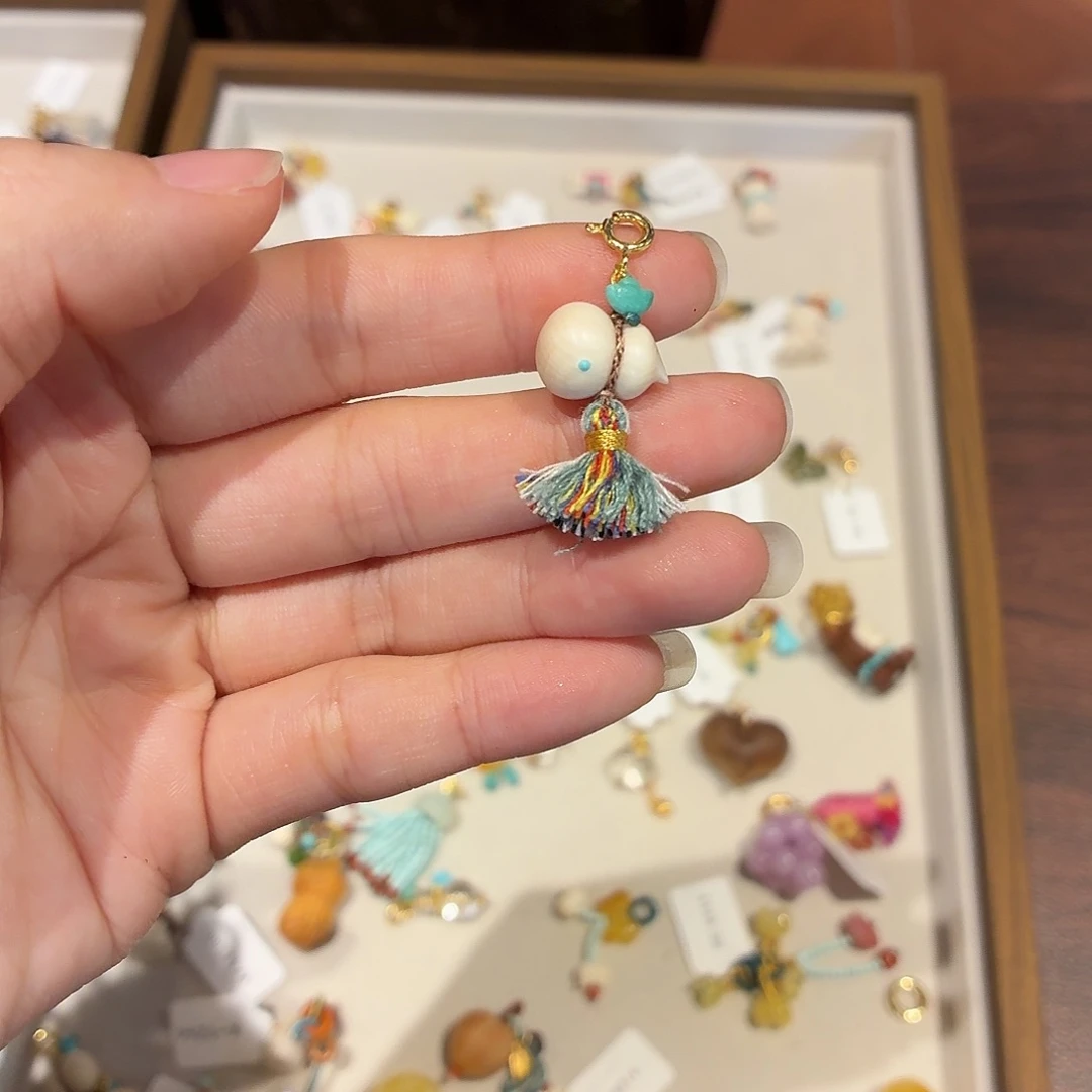 手工编织葫芦小挂件