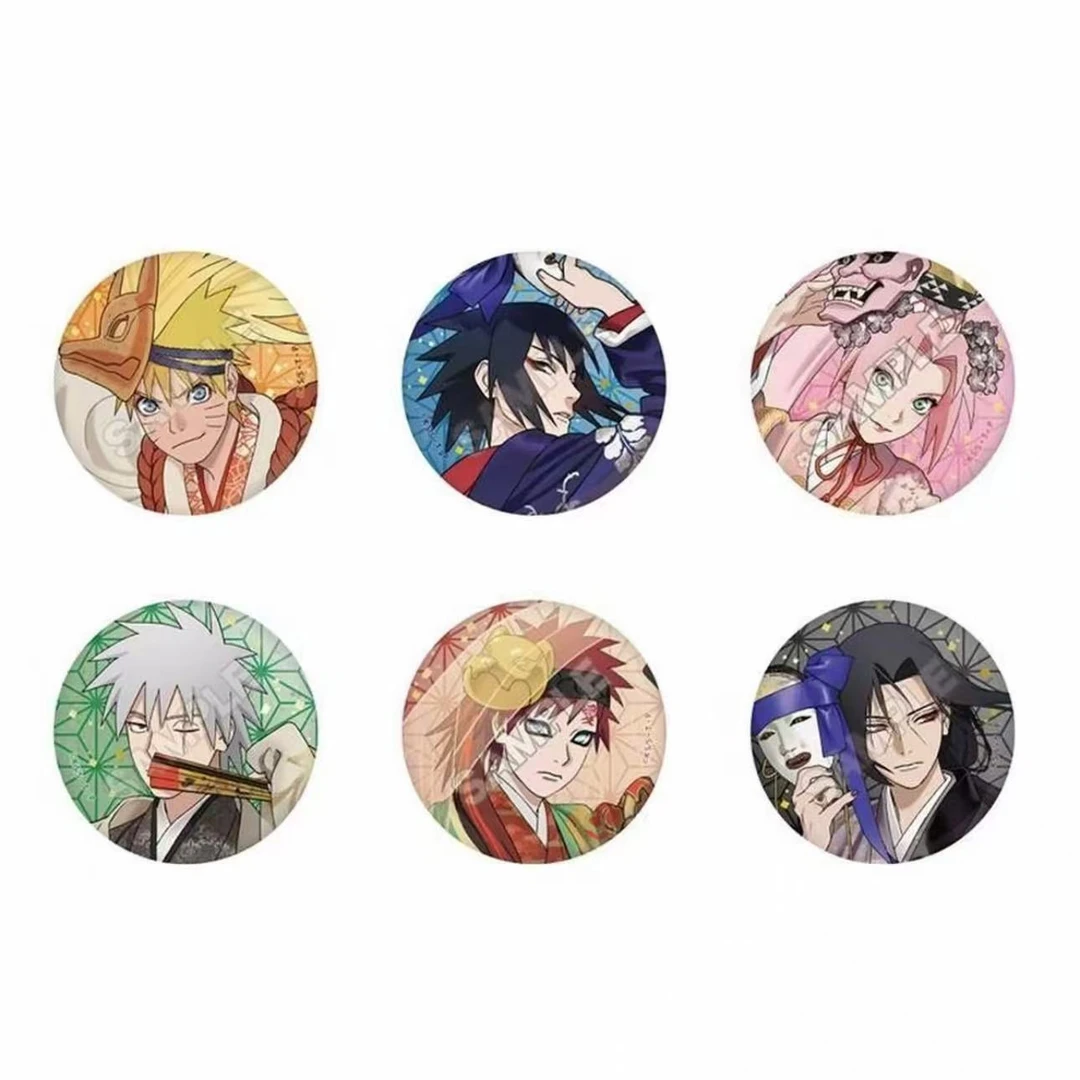 现货 日谷正版 火影忍者 彩面华系列吧唧透卡拍立得 盲盒
