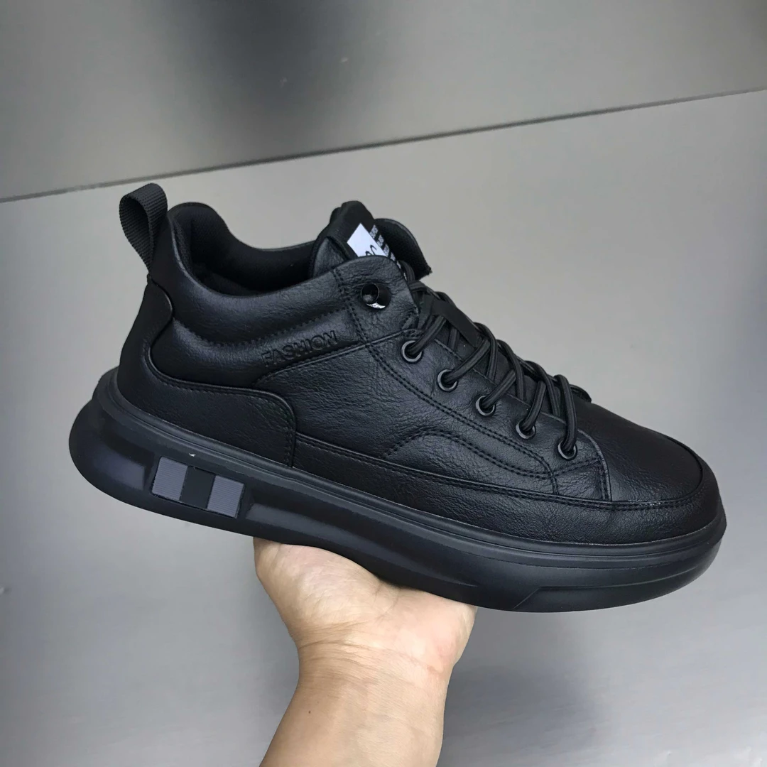 2137【普特单棉同款】超纤男鞋套脚 轻便韩版休闲运动一脚蹬37-45