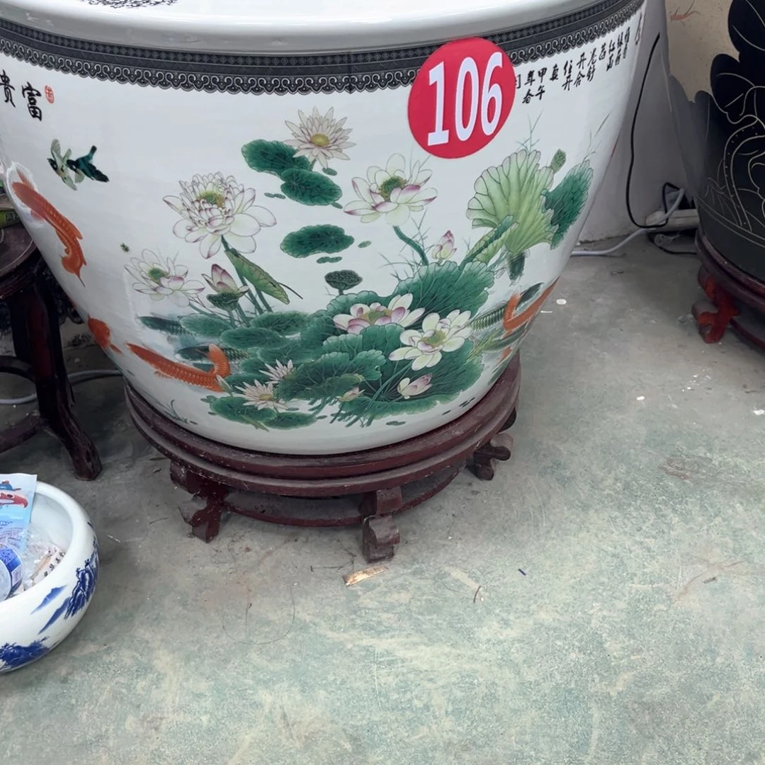 红***店瓷片直径53厘米单缸一个