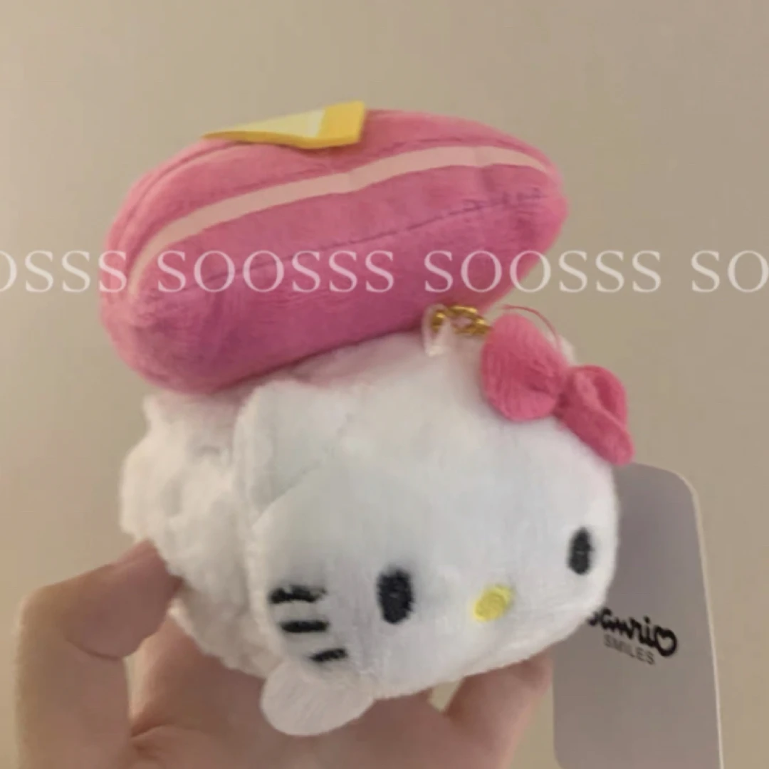寿司Kitty钥匙扣挂坠，no退no换