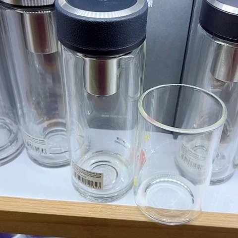 万象玻璃单层u3R，520毫升皮纹