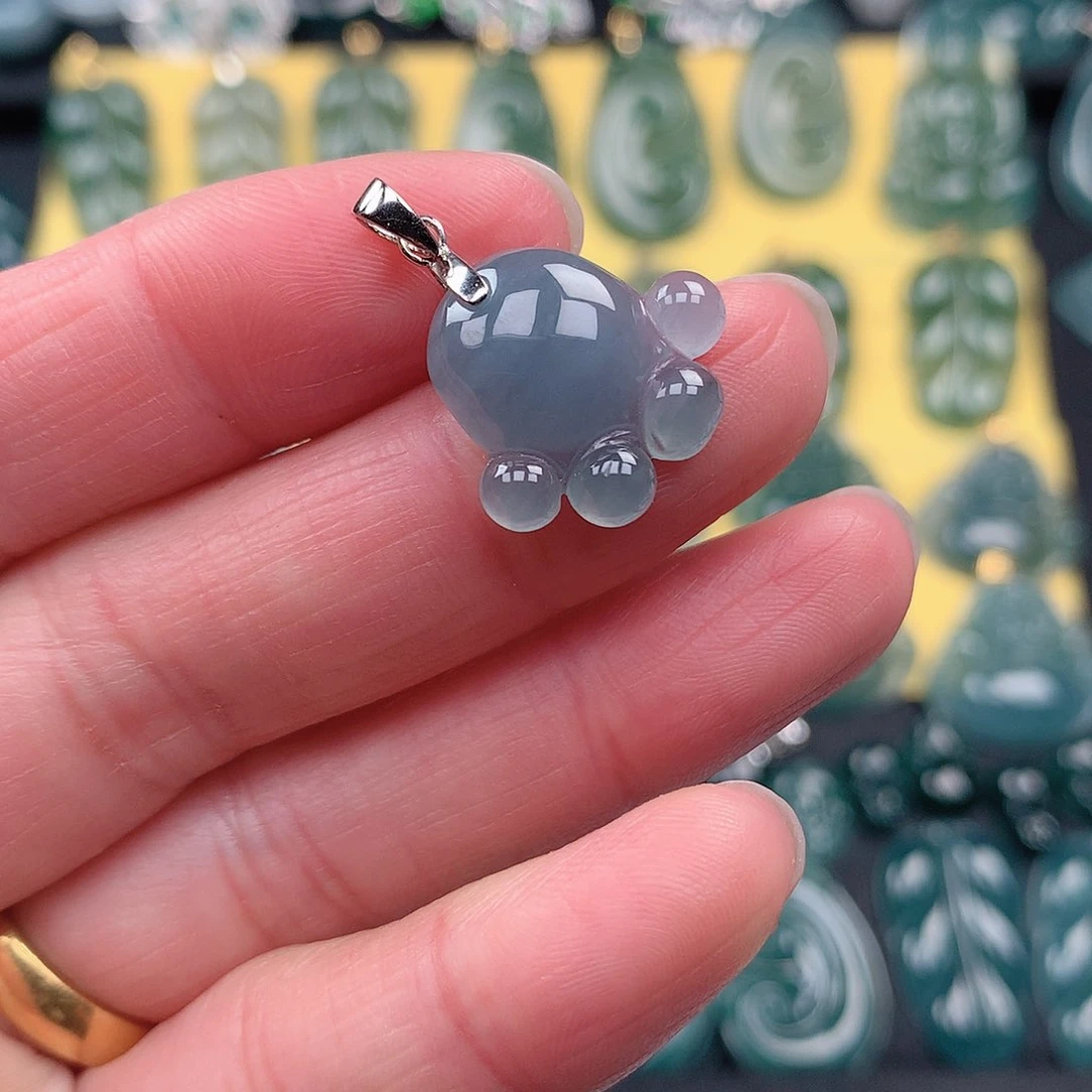 翡翠吊坠(不含链)未镶嵌吊坠