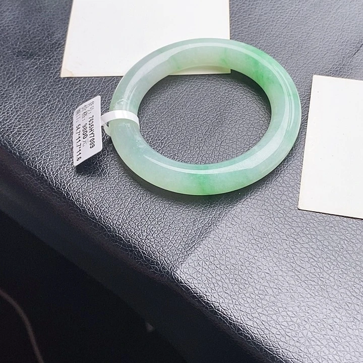 未镶嵌手镯翡翠55圆条