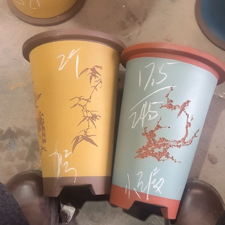 7号宜兴紫砂花盆特惠