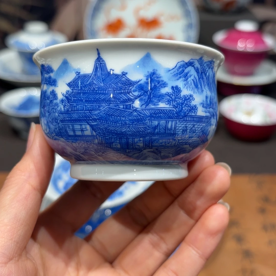 手工手绘陶瓷茶具