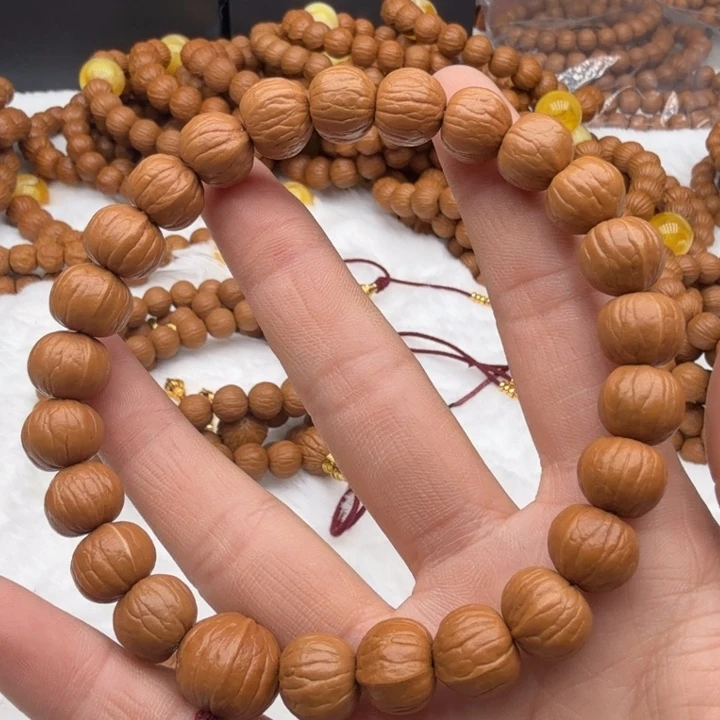手串猴头核桃12南瓜原皮原色原生态
