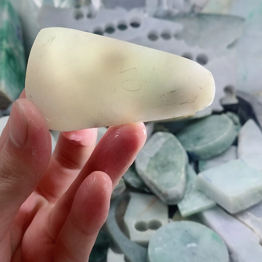 翡翠散珠天然缅甸翡翠a货49