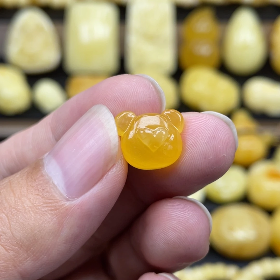 琥珀未镶嵌裸石琥珀蜜蜡