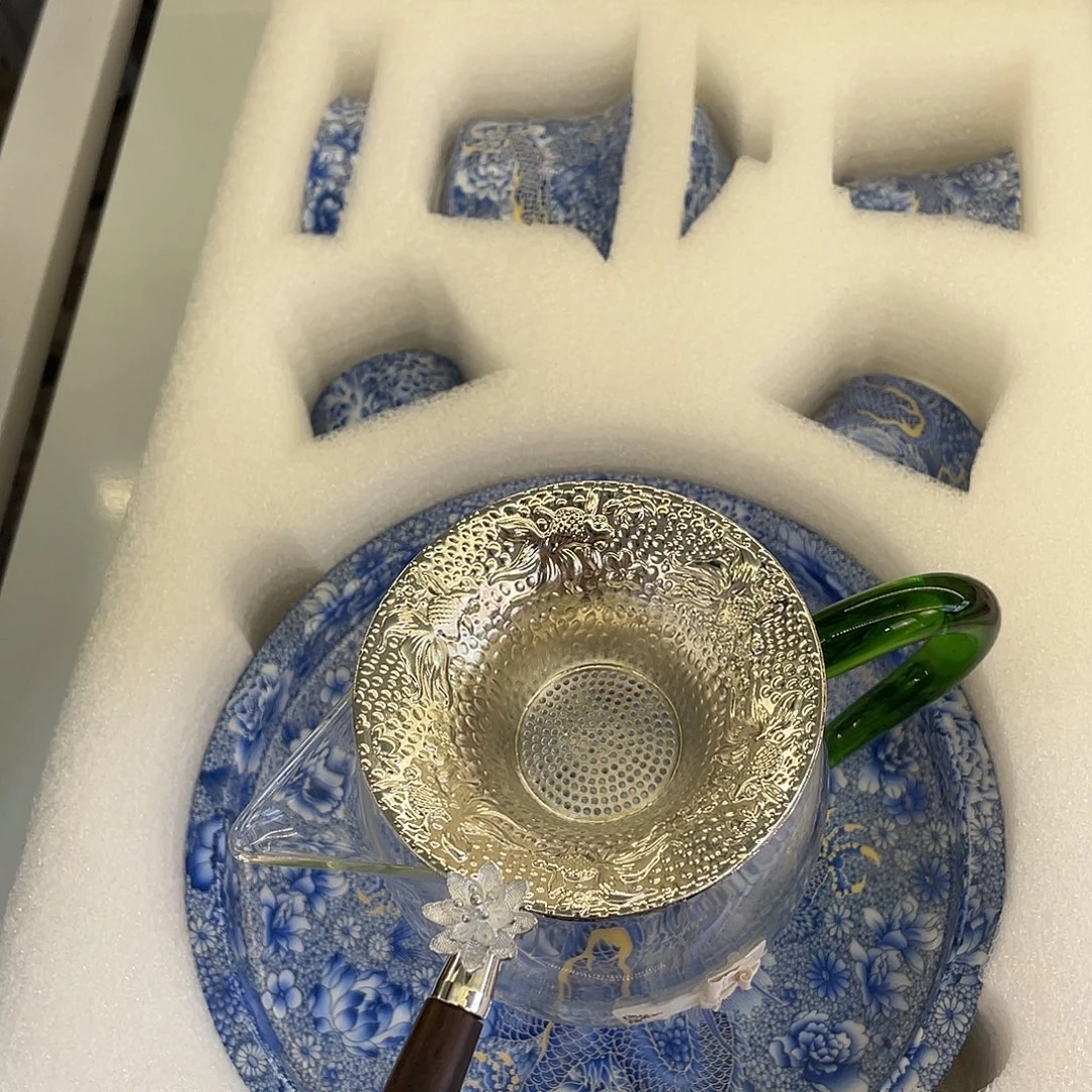 陶景德陶瓷盖碗茶具