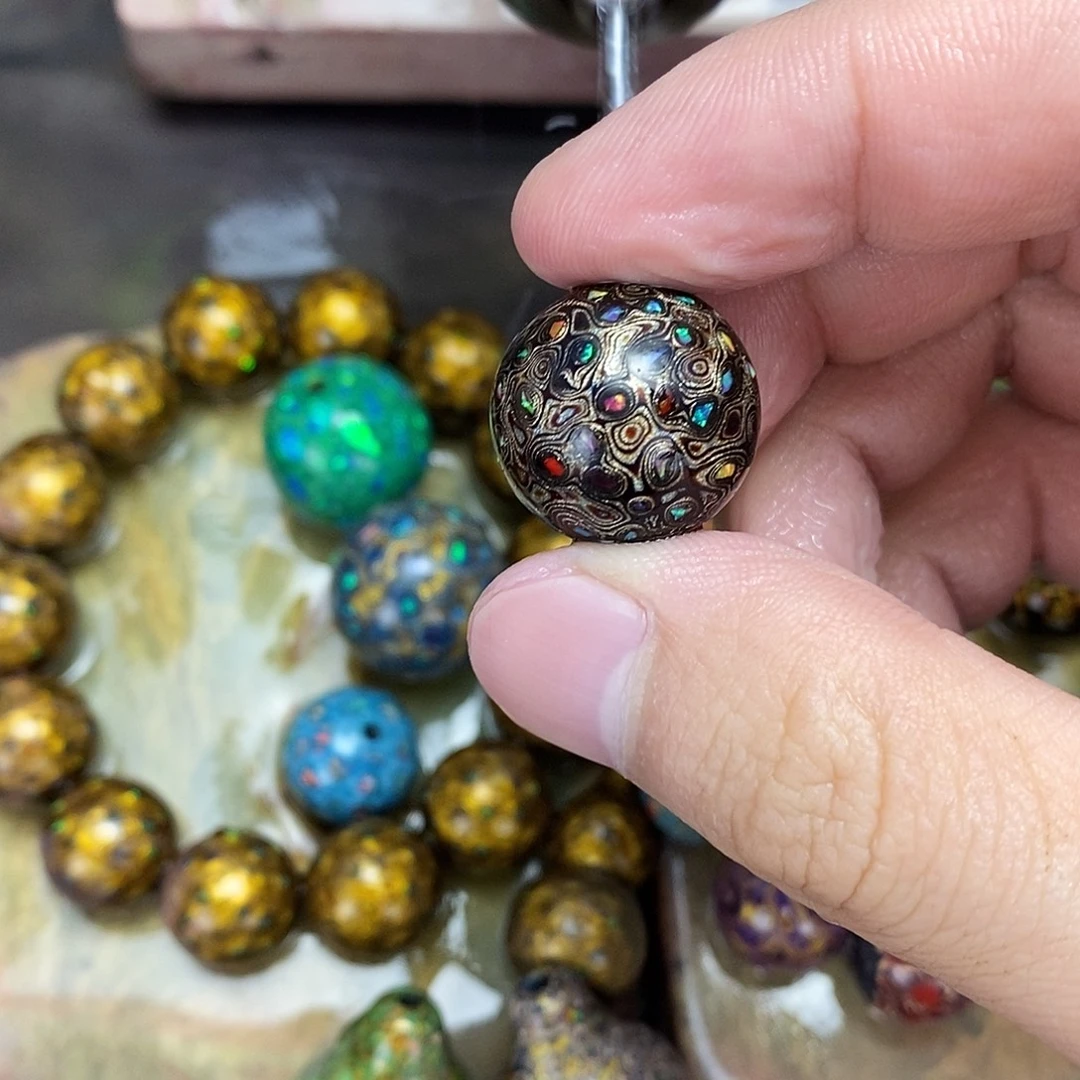 O***ಣ非遗手工 大漆工艺规格1.8cm