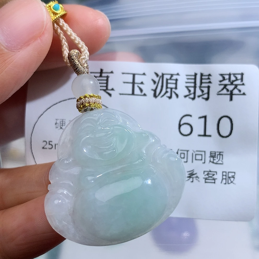 翡翠未镶嵌颈饰610