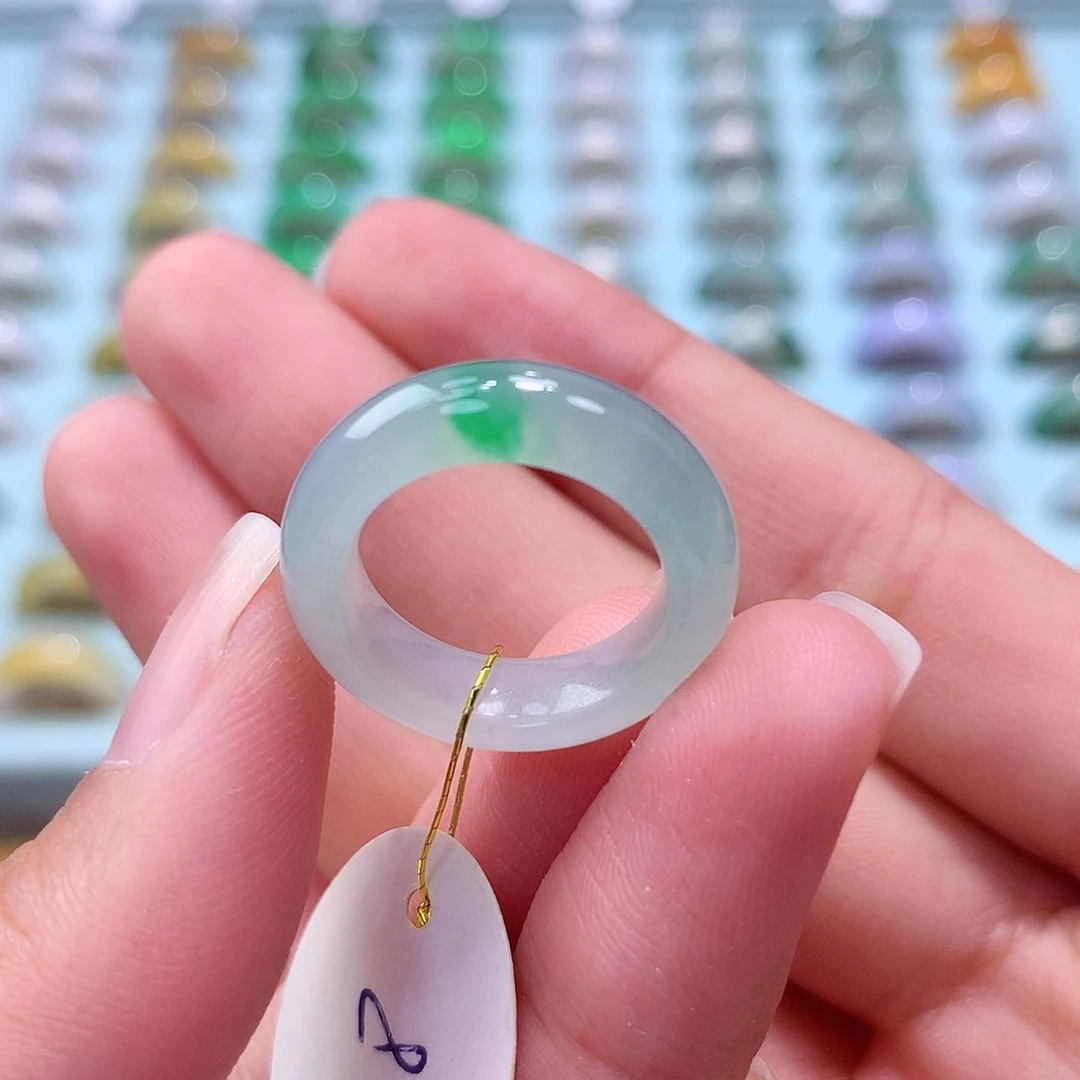 未镶嵌戒指翡翠78圈