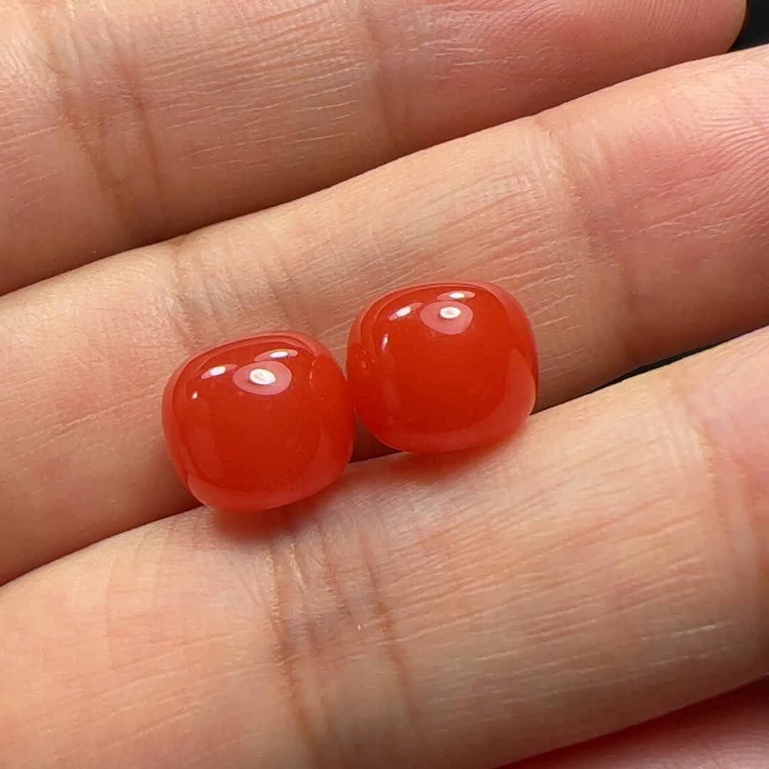 南红玛瑙珠子未镶嵌