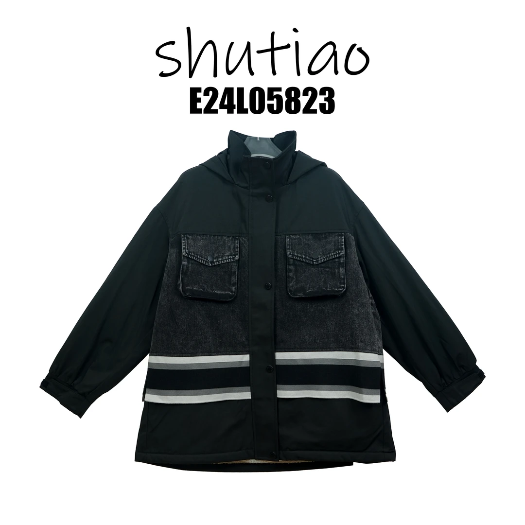 【SHUTIAO】2024秋冬：新款小众设计款外套E24L05823