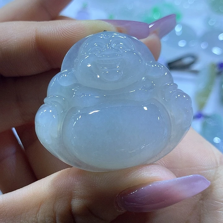 翡翠未镶嵌颈饰天然翡翠A货吊坠