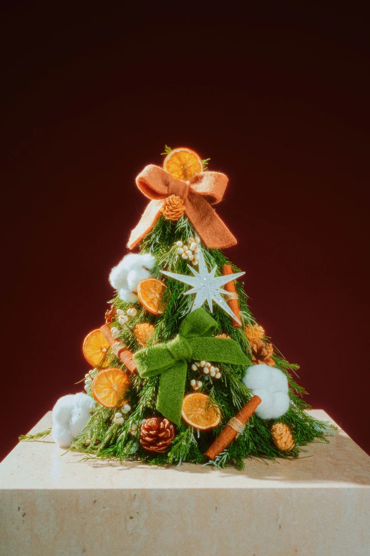 【果趣 | 圣诞树】【全手工系列】昆明直发新鲜圣诞树可做干花