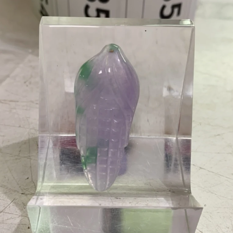 159   紫绿玉米吊坠牌