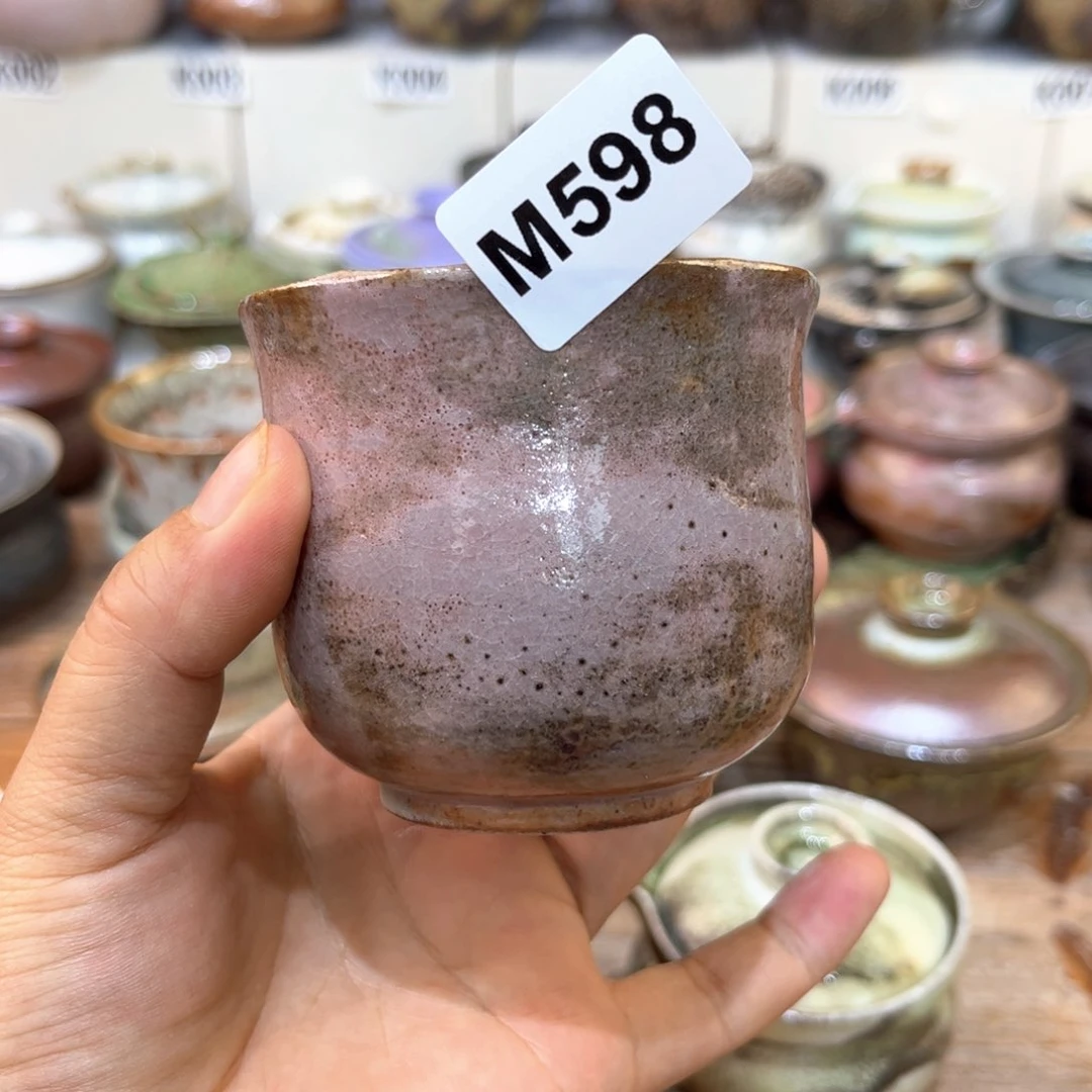 茶杯朱泥陶瓷艺术