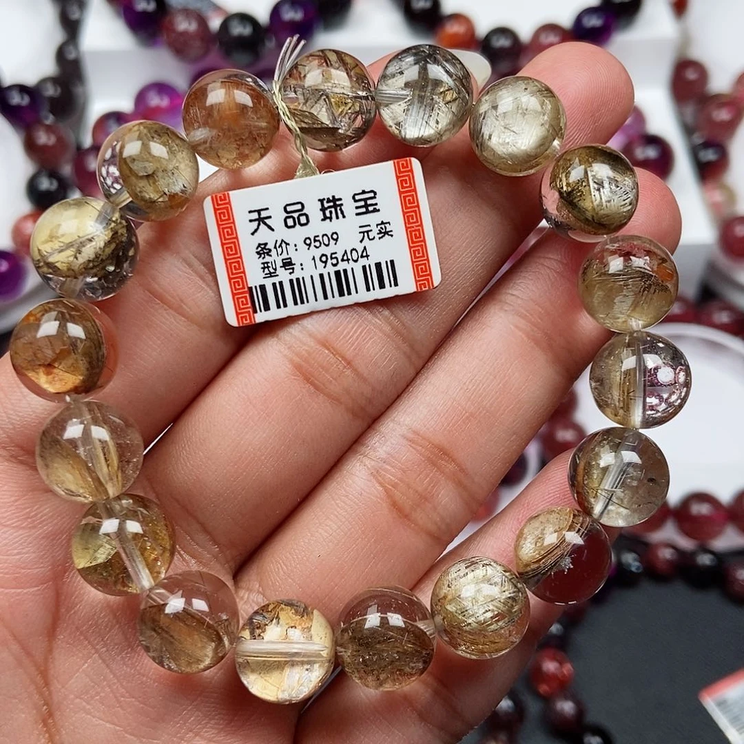 水晶手链未镶嵌金云母195404