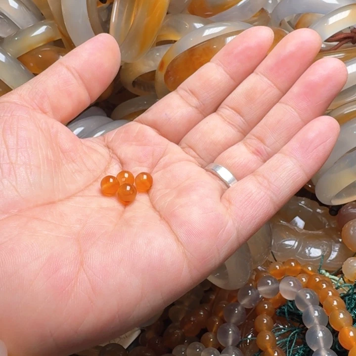 玛瑙/玉髓颈饰未镶嵌杰*沐0069