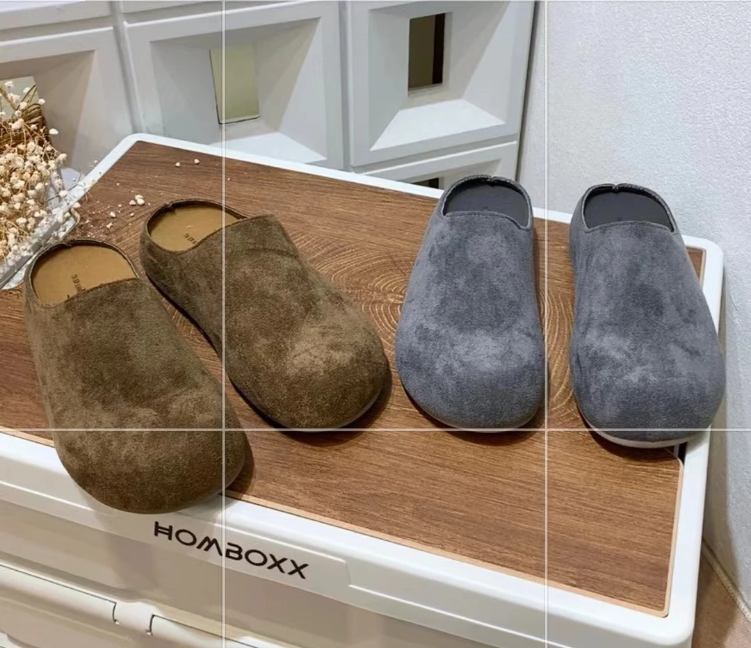 【欧尼家】新款一脚蹬勃肯鞋 穆勒鞋 厚底33公分