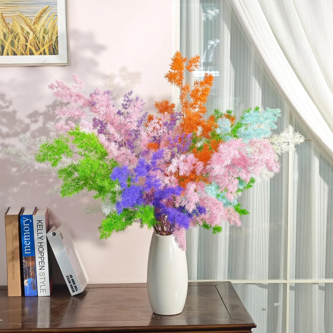 【白日焰火】永生花蓬莱松真花干花高级小众永生绣球 居家可放多年