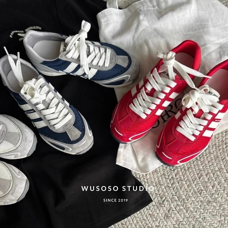 新款内增高夏季百搭时尚平底透气阿甘鞋女百搭休闲软底运动鞋潮