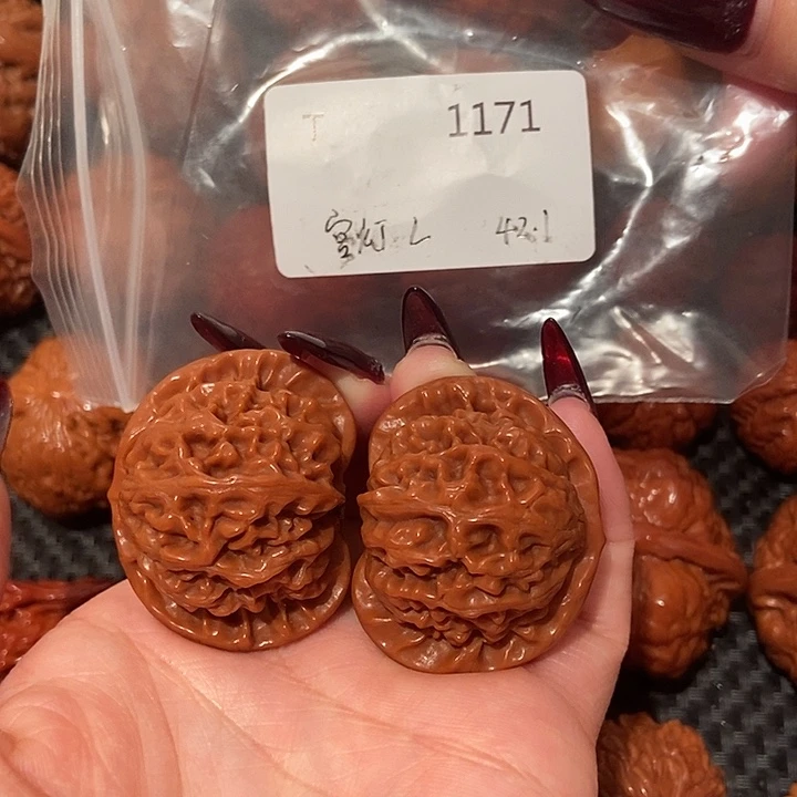 用***2吊坠文玩核桃宫灯42