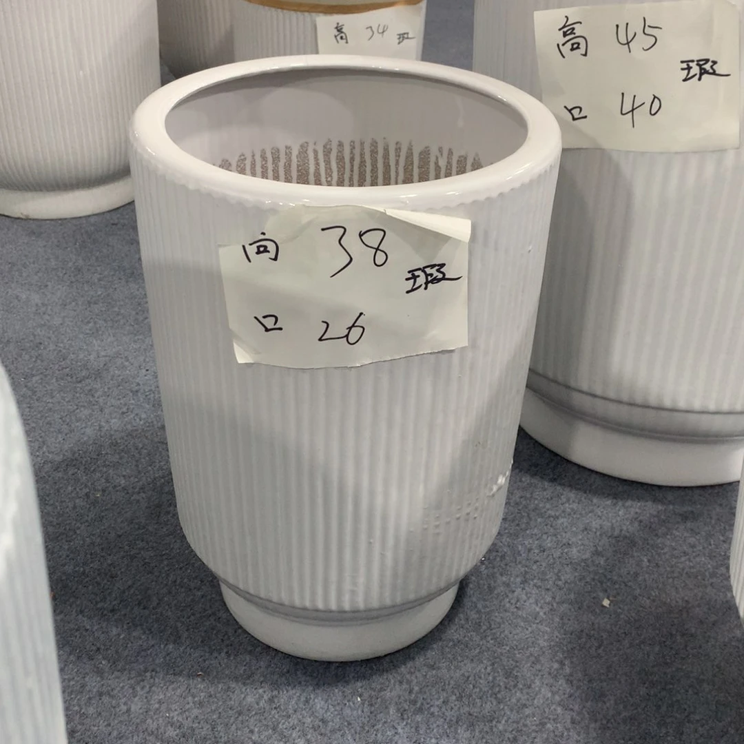 高温陶瓷花盆微瑕