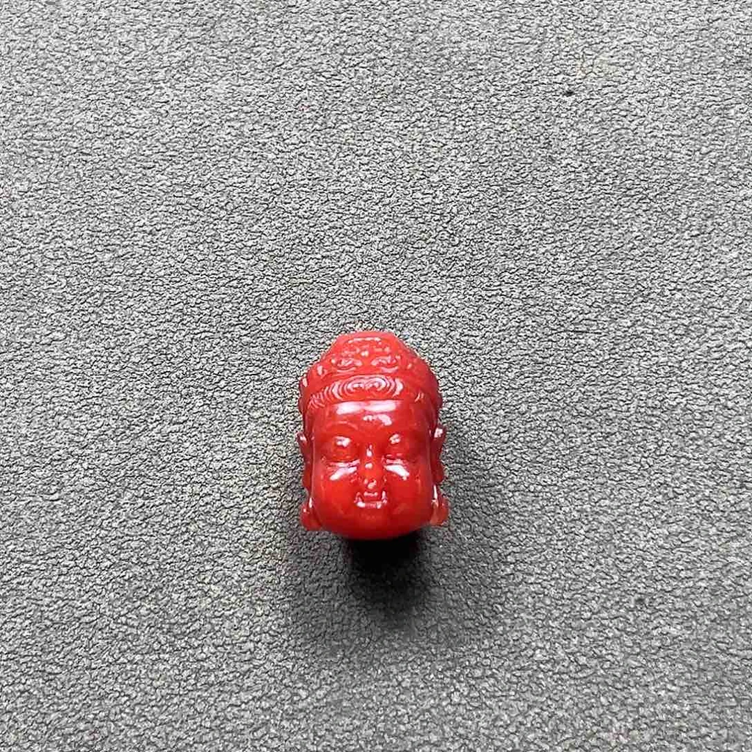 未镶嵌雕刻件南红玛瑙史*比