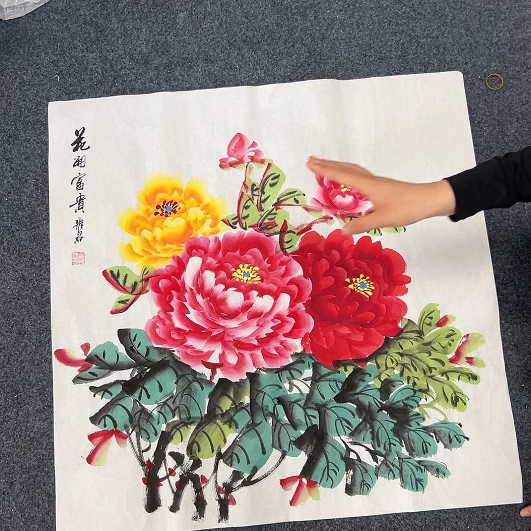 国画纯手绘字画国画作品欣赏