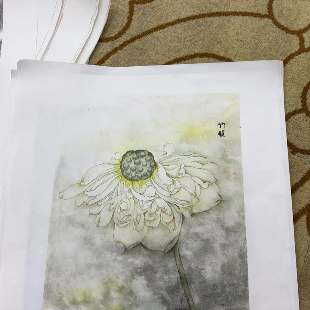 国画端*张竹颖斗方李欣主播