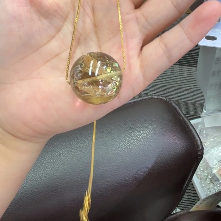 未镶嵌手链水晶黄阿塞