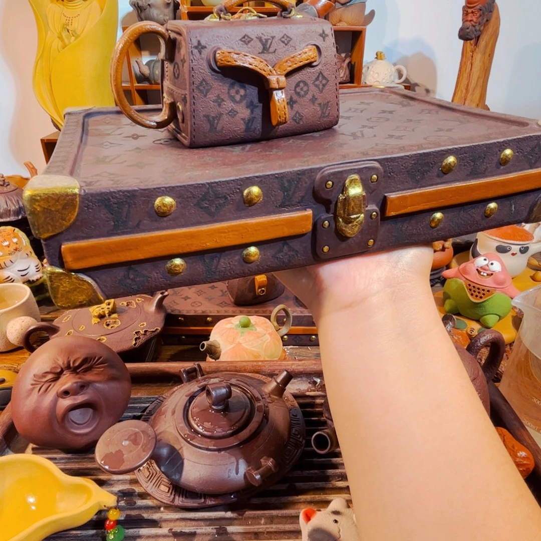 茶壶紫砂?****?纯手工制作过程就是