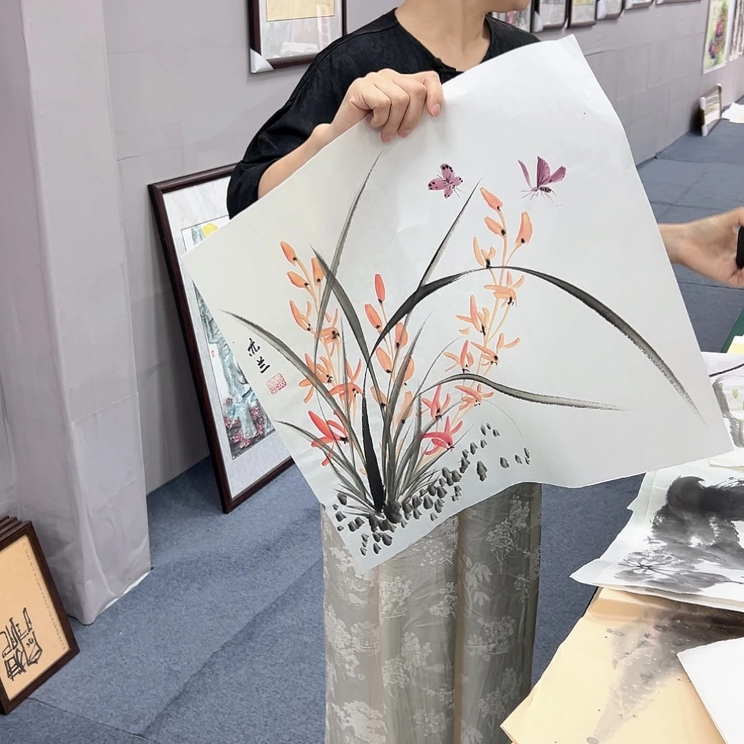 国画宣纸国画纯手绘作品