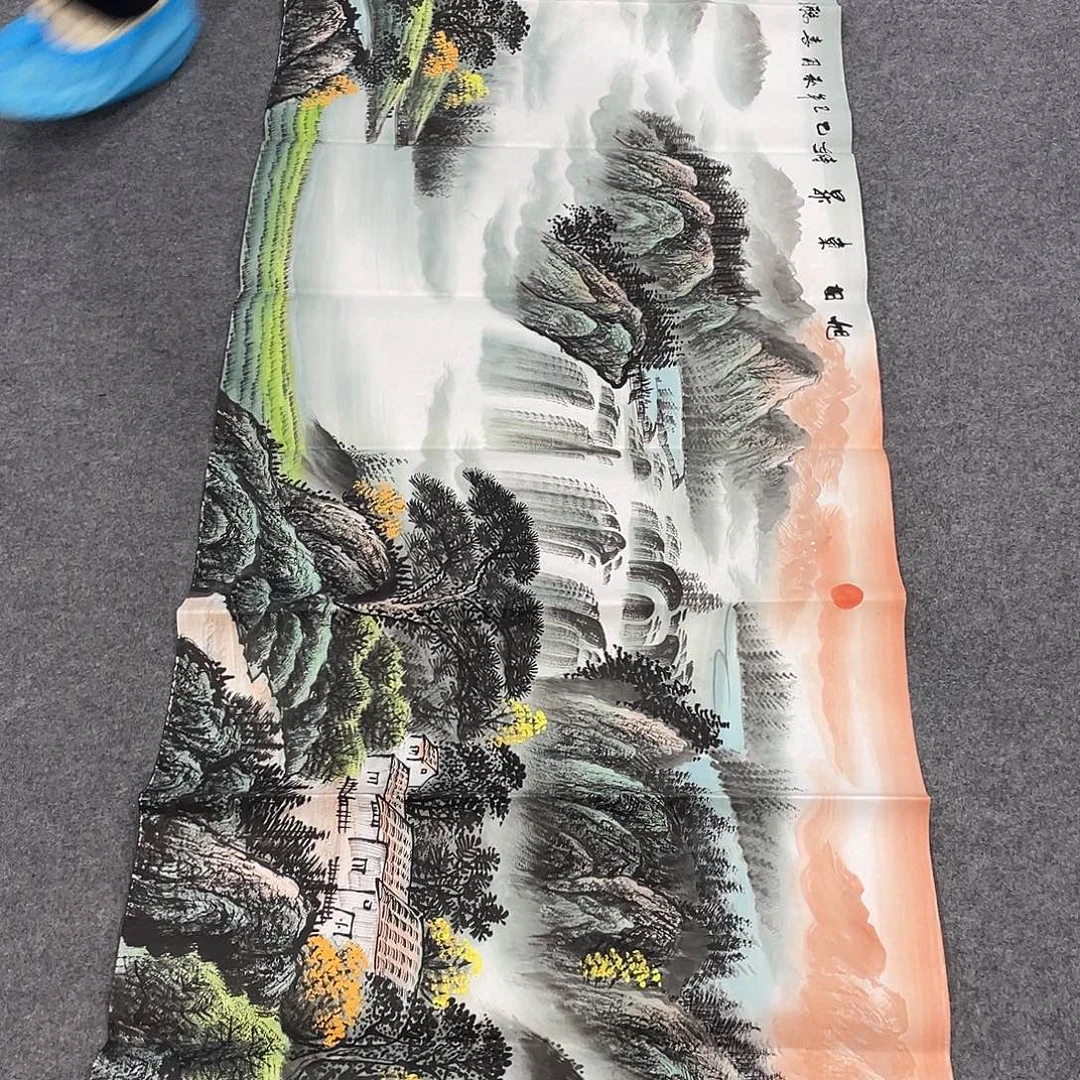 国画今天早上作品展示