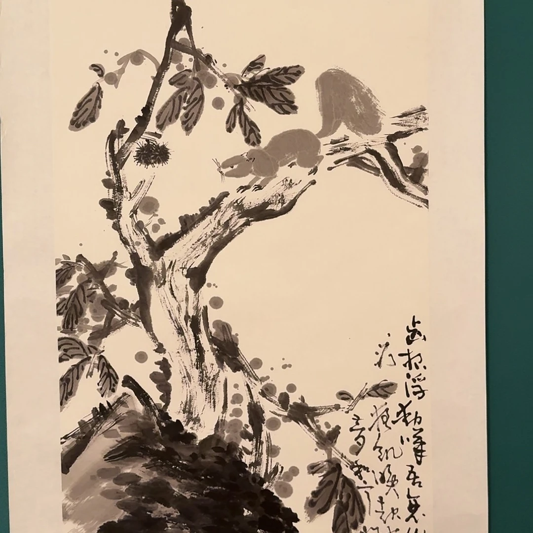 国画雷公老师作品画作