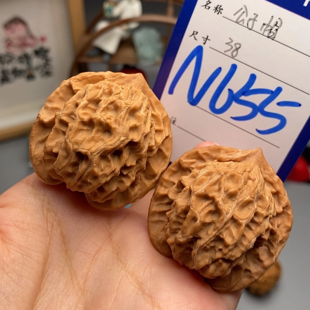 吊坠文玩核桃公子帽38