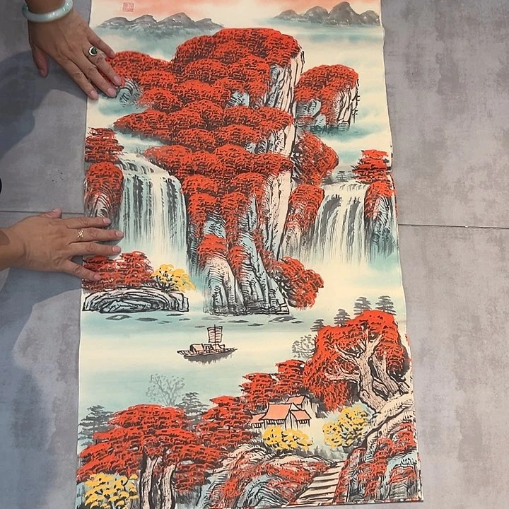 国画精品手绘作品